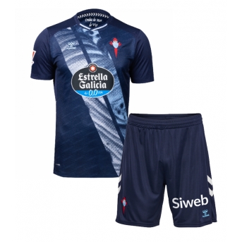 Billige Fotballdrakt Celta Vigo Replika Bortedraktsett Barn 2025-26 Kortermet (med bukser)